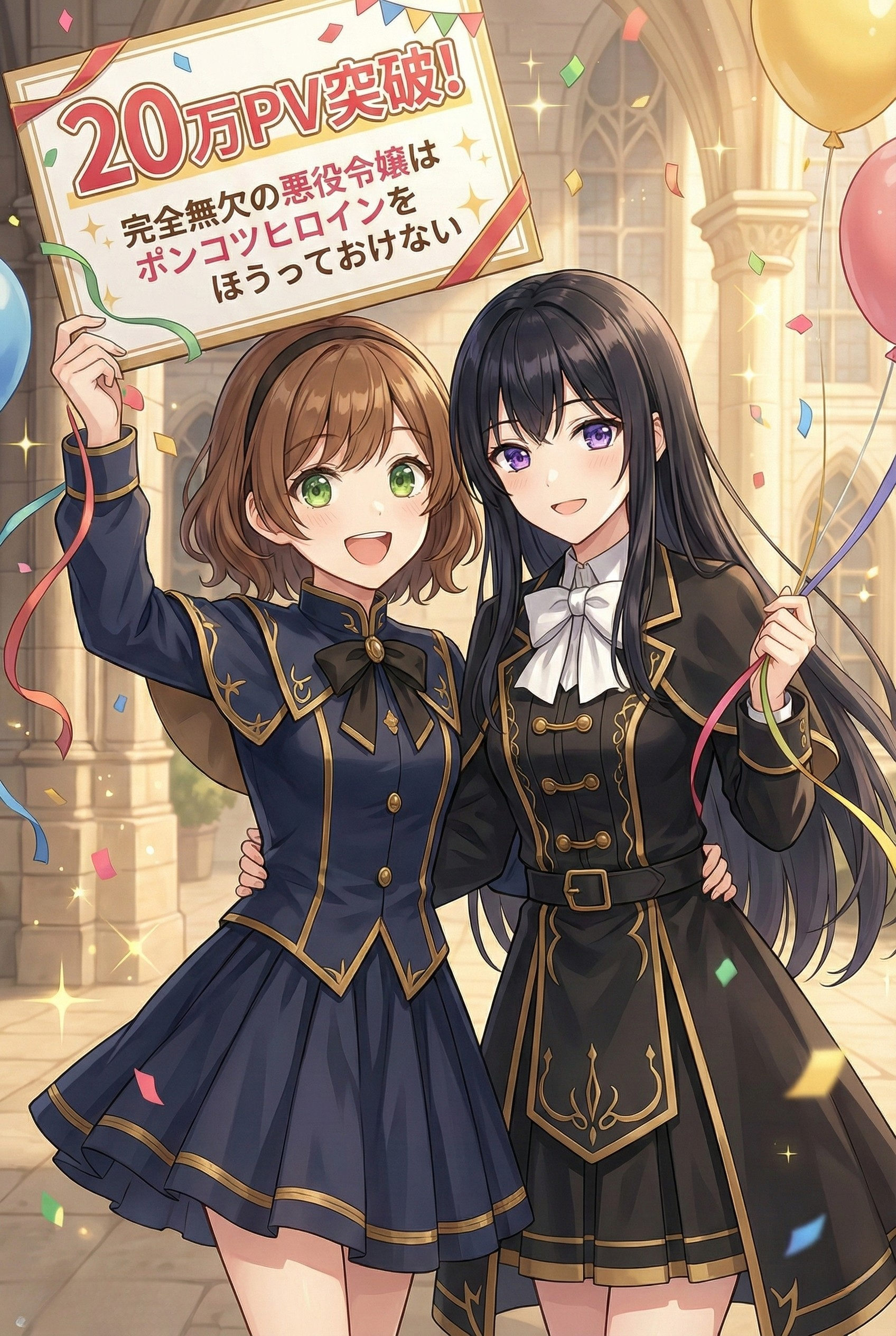 完全無欠の悪役令嬢はポンコツヒロインをほうっておけない